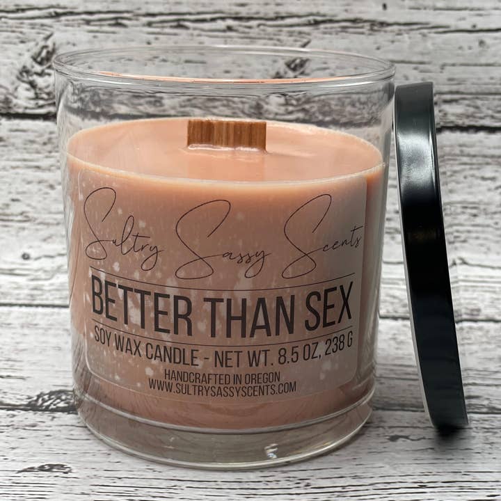 Melhor que Sexo - Vela de Cera de Soja por atacado de Sultry Sassy Scents