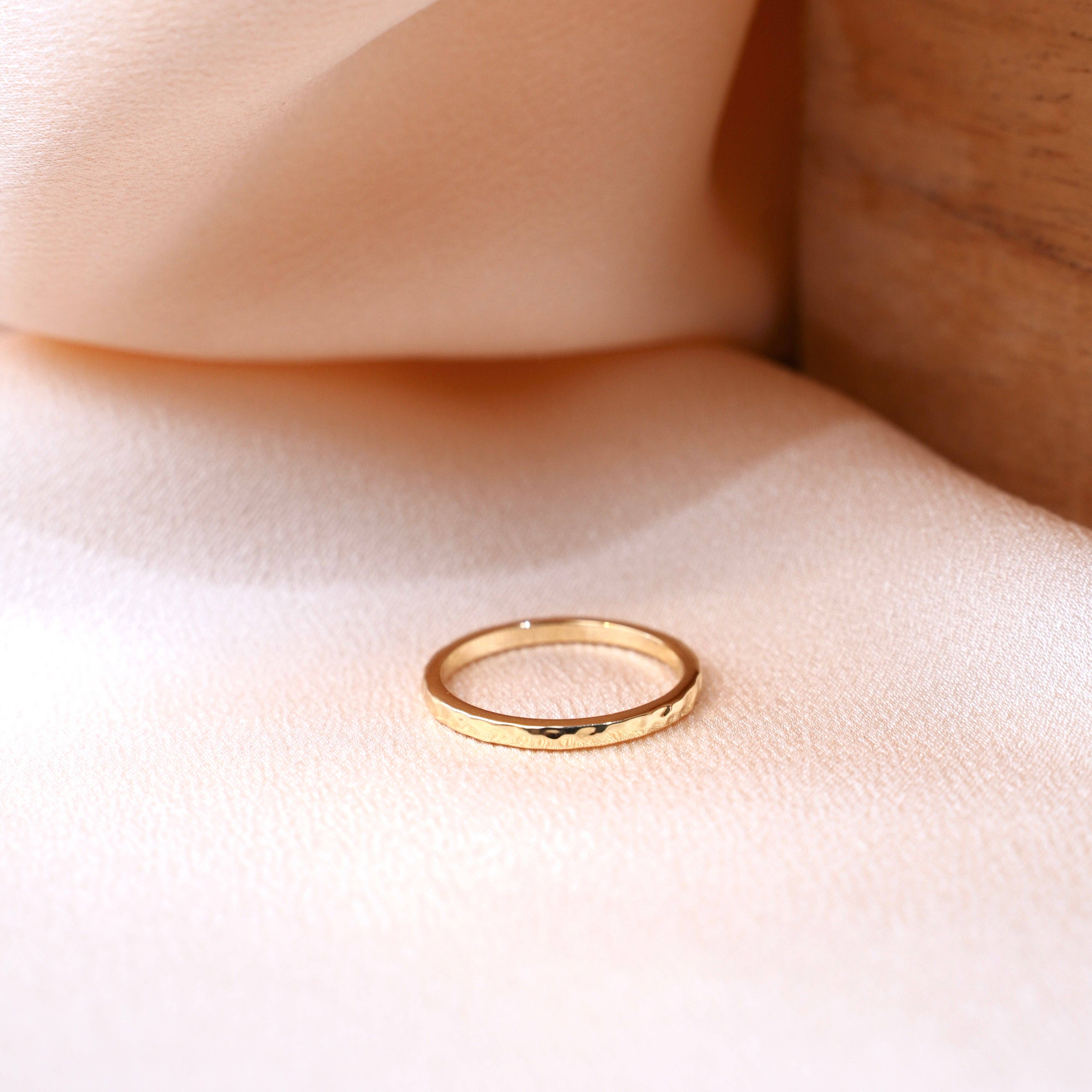 Meora Paris - Vendita all'ingrosso Anello midi/a fascia - Anello Eros placcato oro 18k2