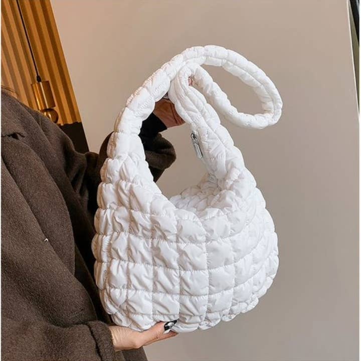 42POPS – Engroshandel Skuldertaske – til kvinder – ",_....PUFFET QUILTET CROSSBODY SKULDER TASKE14