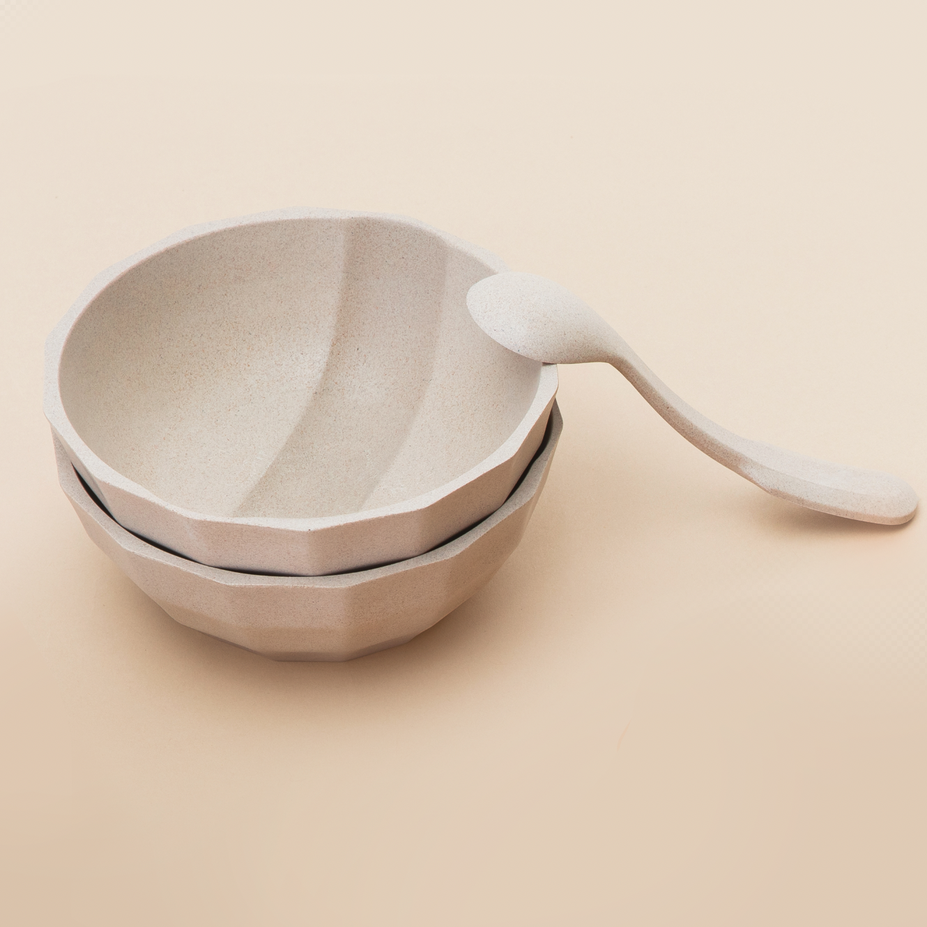 Luke & Lucy - Wholesale Bowl - Kids & Baby - Channel Bowl Mini and Pairing Spoon | Bamboo-blend Mint2