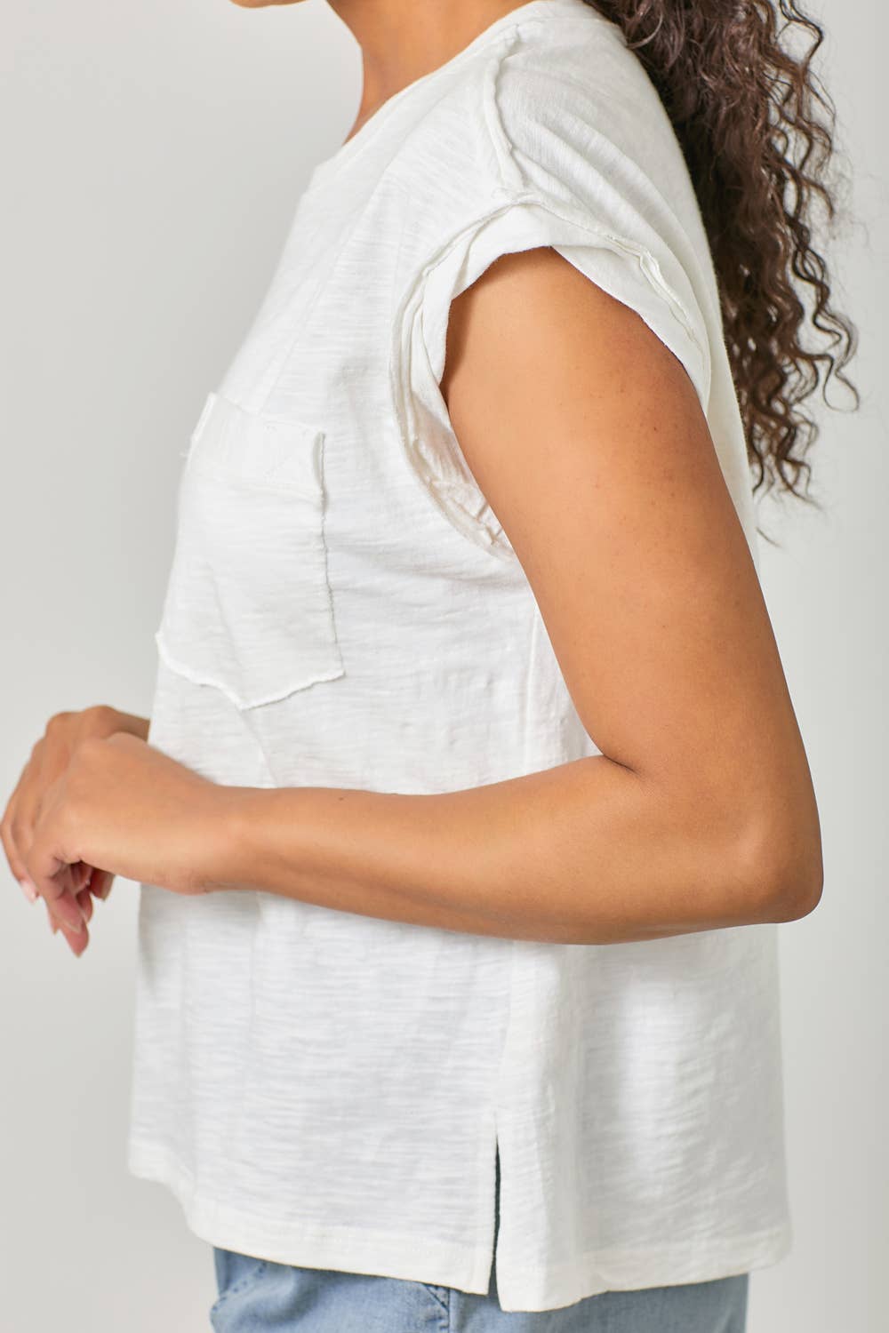 Mystree - Wholesale T-Shirt - Women's - 61119 Washed Slouchy Essential Tee13