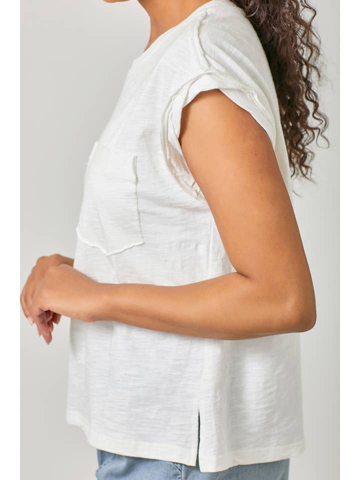 Mystree - Wholesale T-Shirt - Women's - 61119 Washed Slouchy Essential Tee13