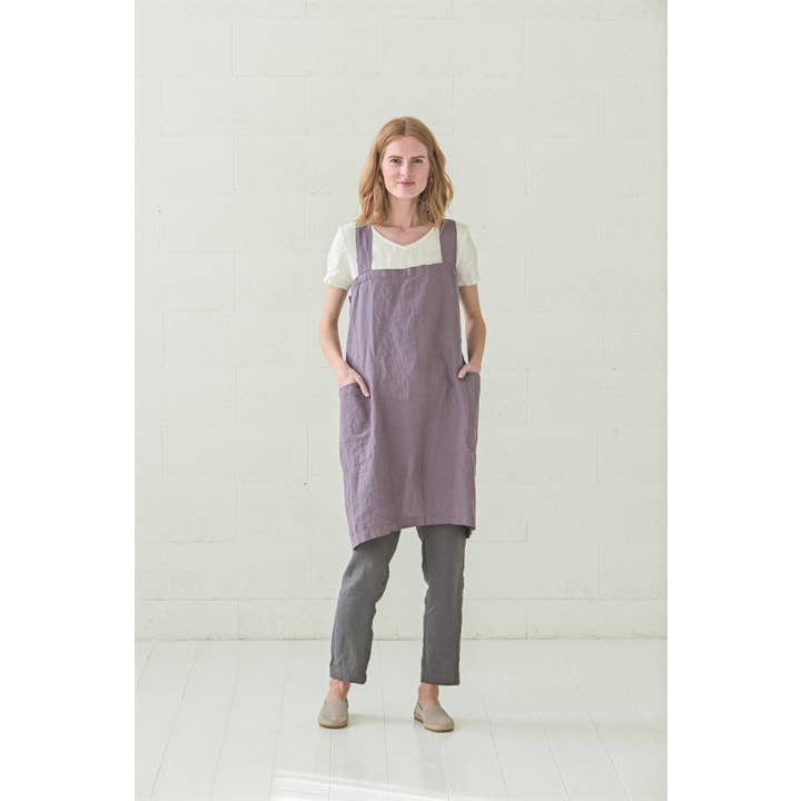 Epic Linen – wholesale Apron – Linen Japanese Style Apron in Various Colors