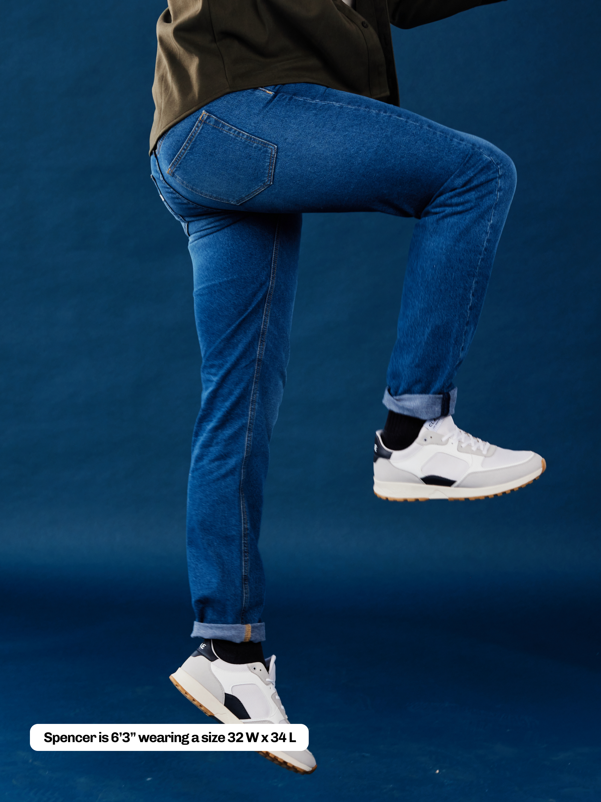 New Frontier - Vendita all'ingrosso Jeans - Uomo - Jeans normali riciclati da uomo - Stone Blue4