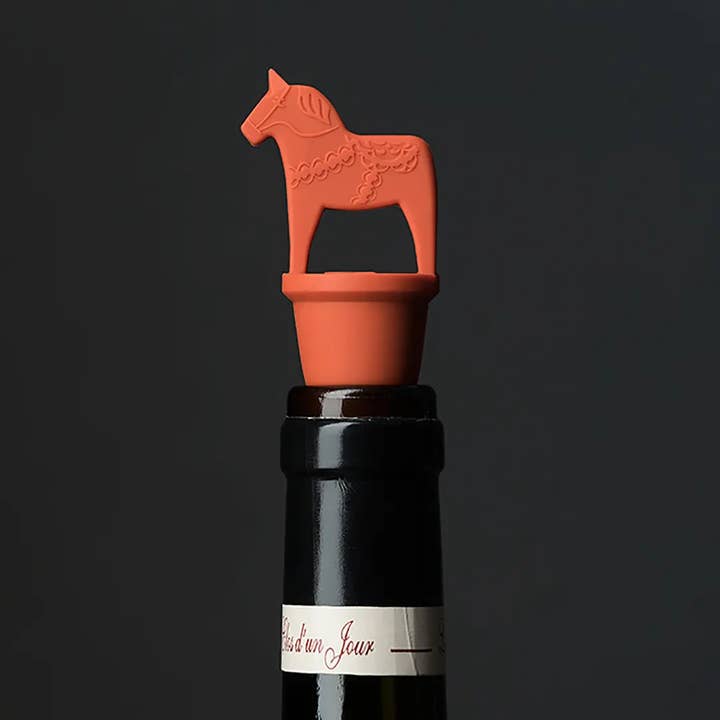 Pufz - Wholesale Wine Stopper - Wine Stopper Dala Horse3