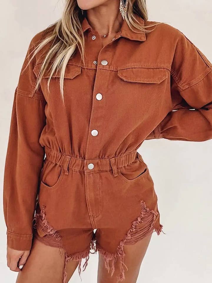 mono vaquero desgastado en color dorado llama para venta al por mayor de StyleGalX