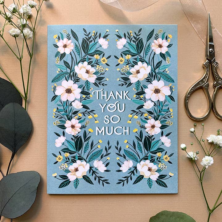 Cat Thank You Card | Stationery | Greeting Card for wholesale by Christine De Carvalho