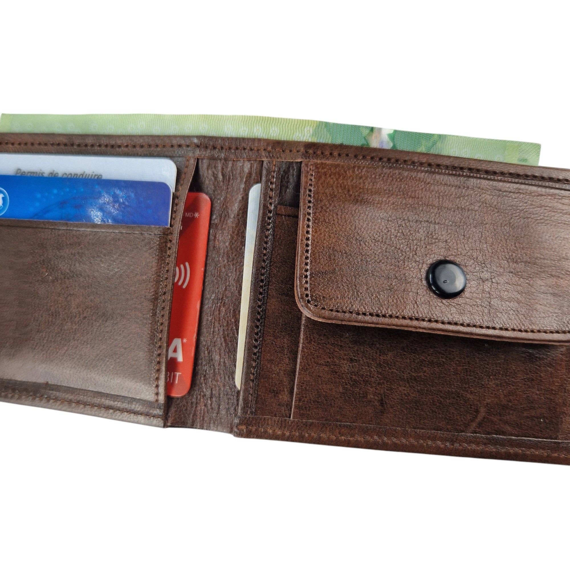 Marrakech Crafts - Wholesale Wallet - Men's - Portefeuille en cuir pour homme3