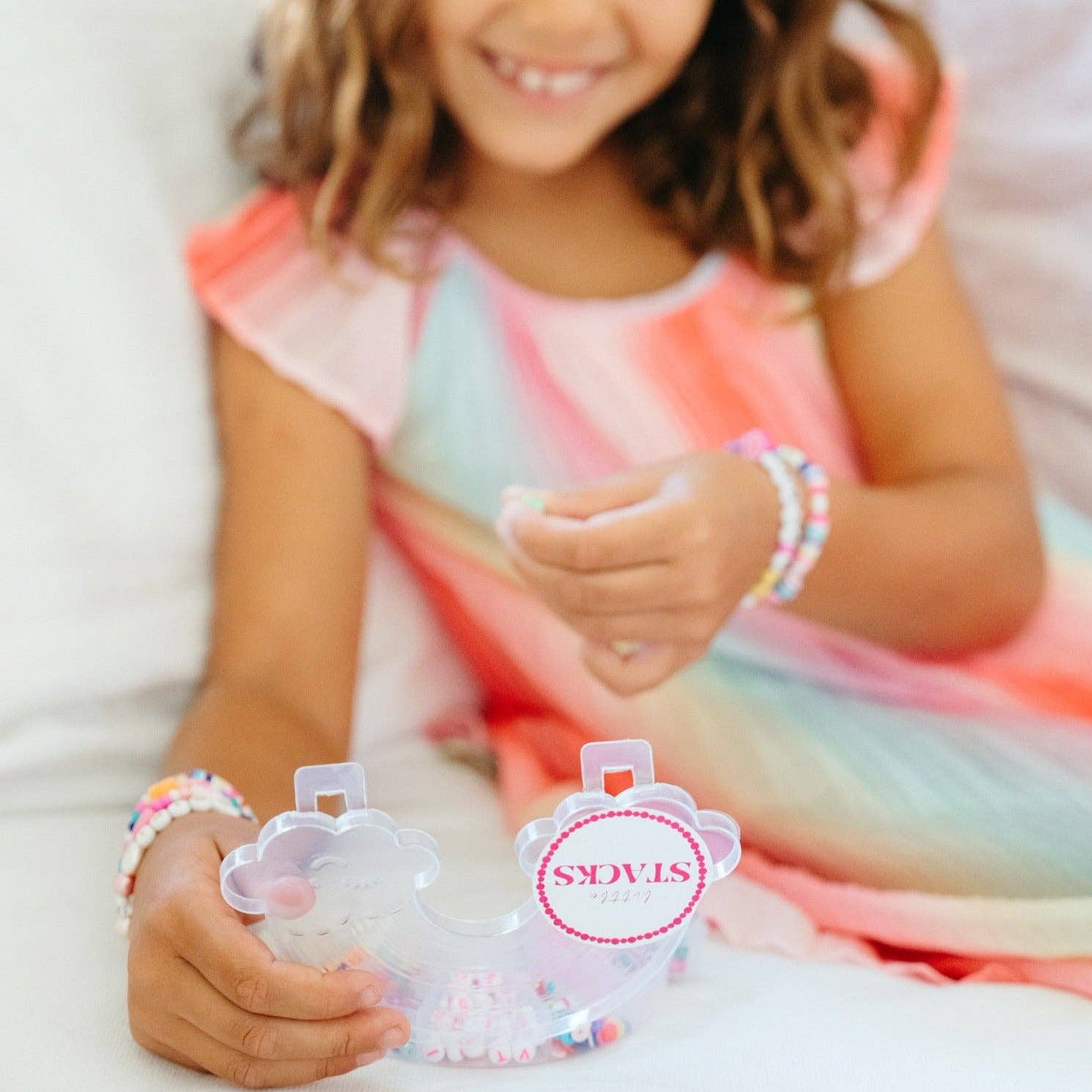 Little Stacks – Joias DIY - Crianças por atacado – O Kit Over The Rainbow4
