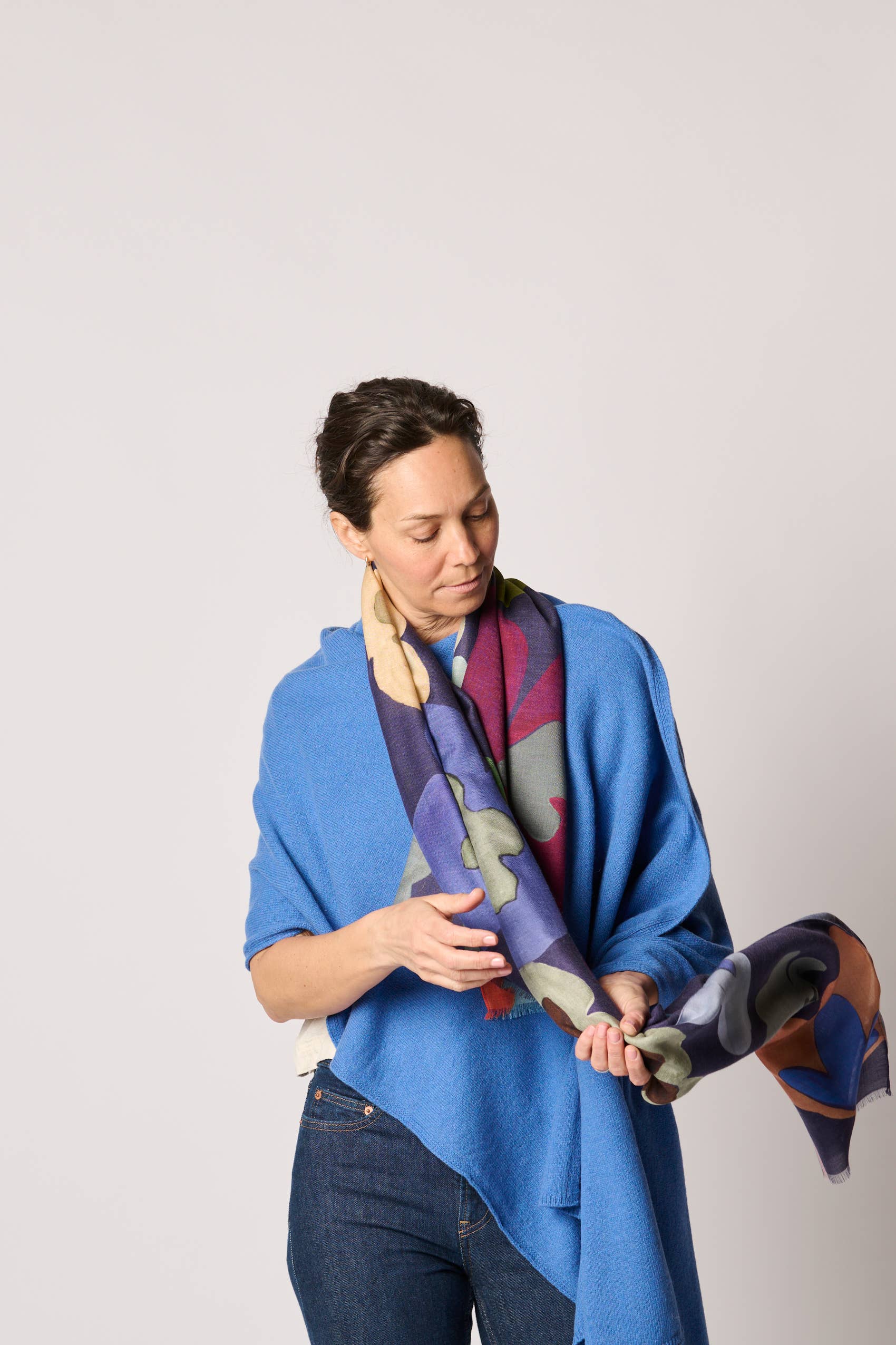 Margolis Pineo Italia - Wholesale Wrap - Women's - "ROBUSTO!" TRAVEL WRAP - 100% CASHMERE10