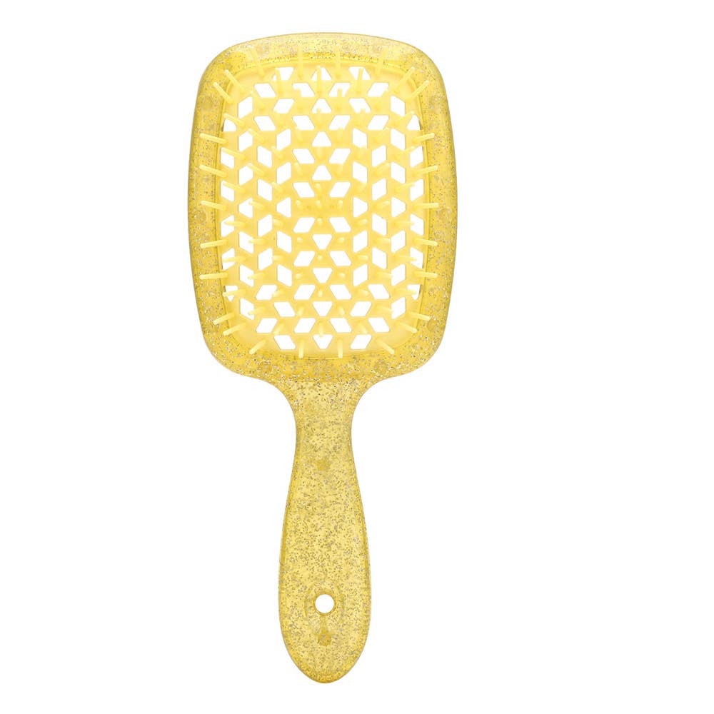 MEHIAZ - Wholesale Hair Brush/Comb - Glitter Vent Paddle Hair Brush – Detangling & Styling Brush3