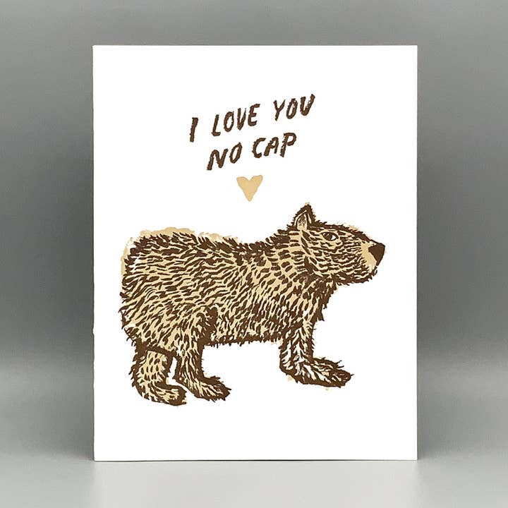 Westland Press - Wholesale Love Card - Cabybara Love0