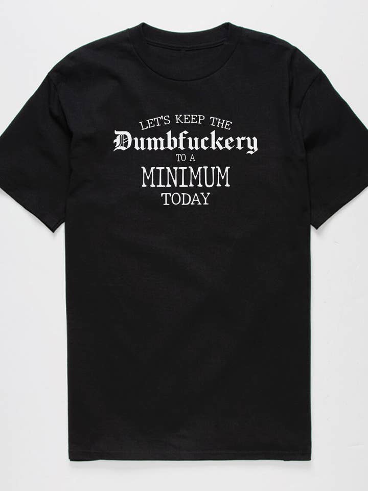 Polar bee - Wholesale Screen Printed T-Shirt - Unisex - PB-2363. DUMBFUCKERY4