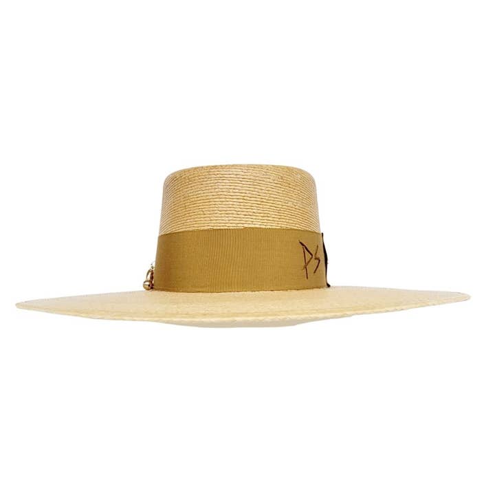 PETRA SAVAGE - Wholesale Straw Hat - Women's - ESTRID Women's Gambler Straw Hat