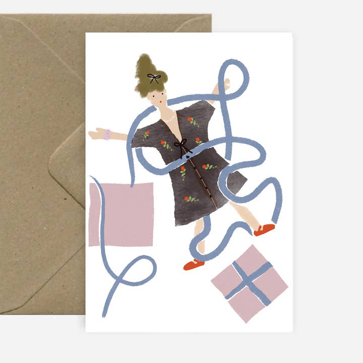 Spirito Festivo - Biglietto di Auguri per la vendita all'ingrosso da parte di Elly Vvaller