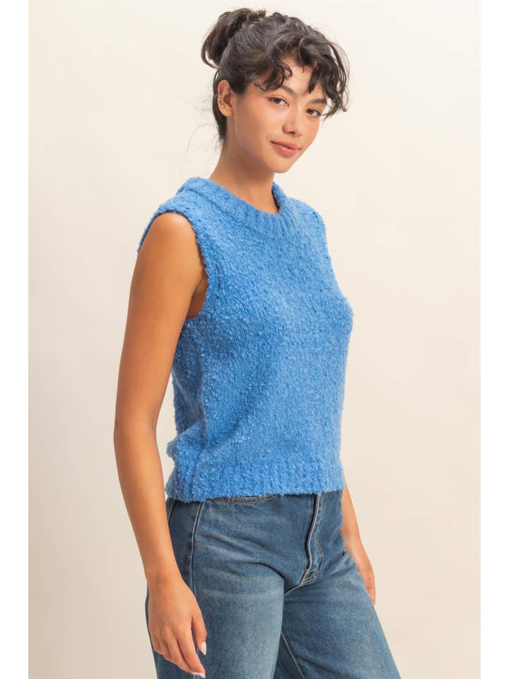 HYFVE - Wholesale Sweater Vest - Women's - Crew Neck Sleeveless Sweater32