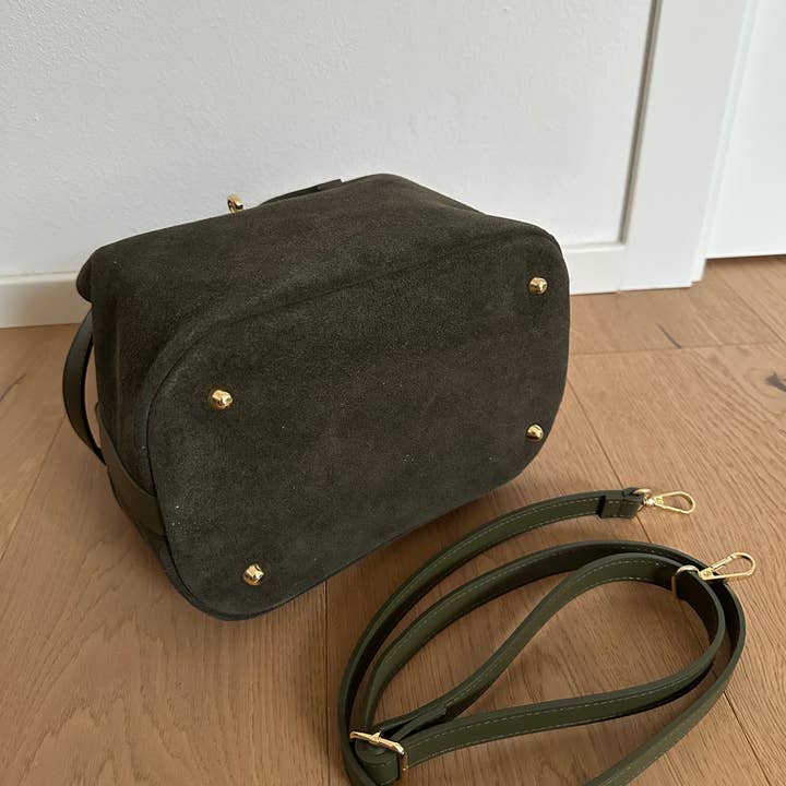 Zhade - Wholesale Shoulder Bag - Women's - TATIANA - suede bucket4