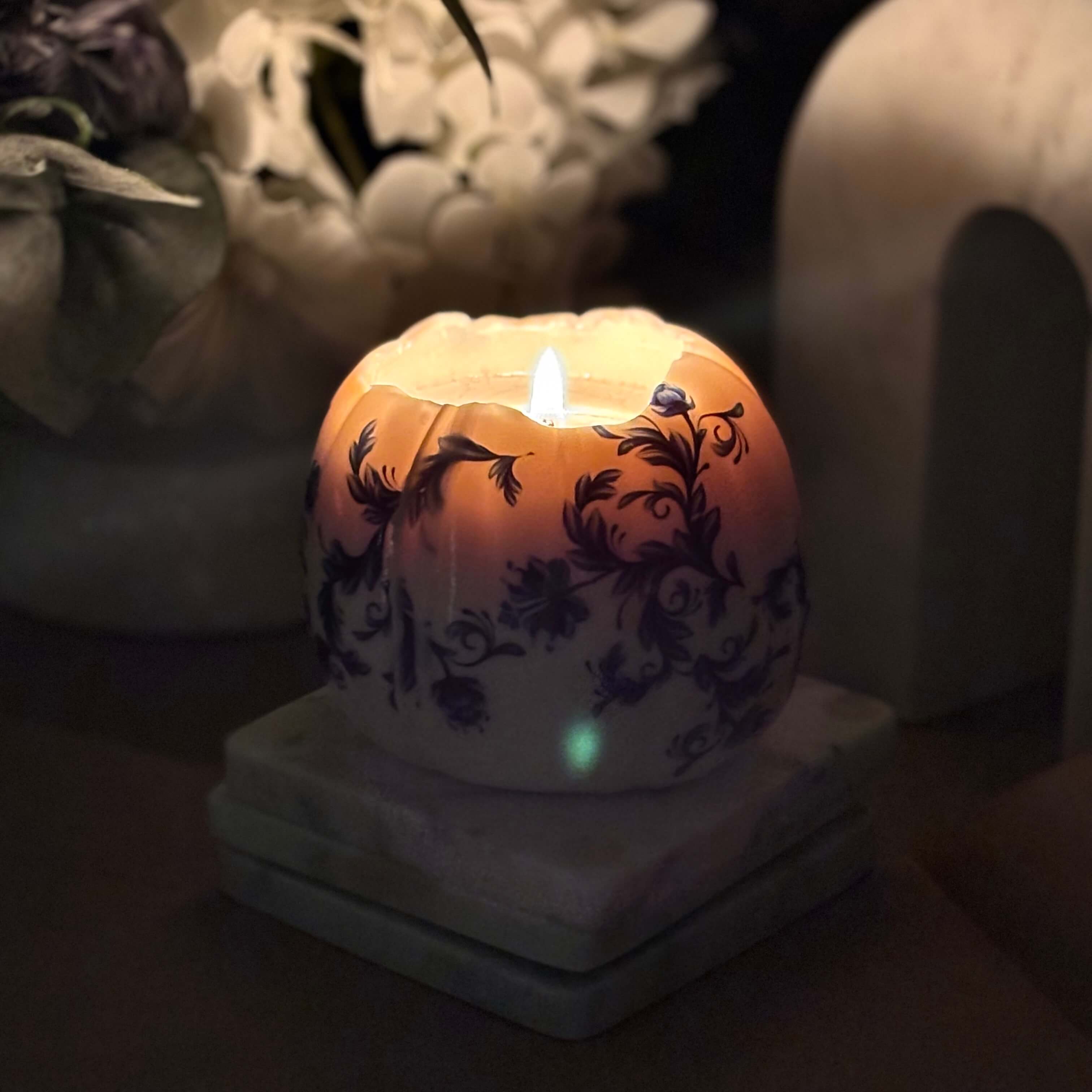 OH MY BOX – wholesale Pelarljus – Stor Vintage Pumpaljus | Juldekoration | Höstdekoration10