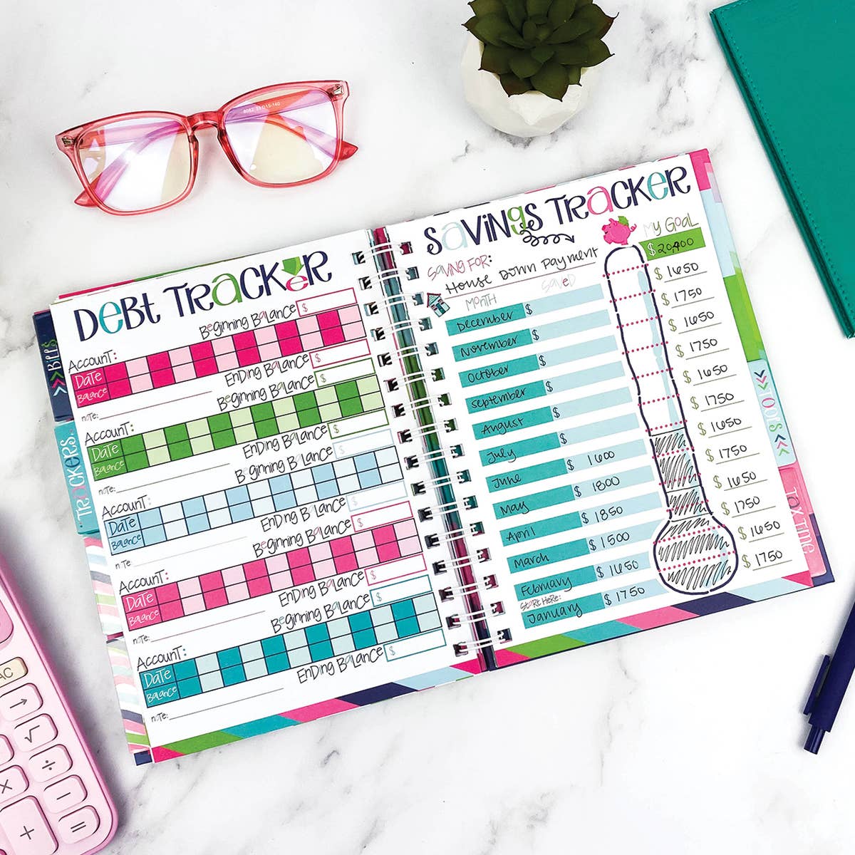 Denise Albright® - Wholesale Planner - Budget Binder™ Bill Tracker Financial Planner | Open Stock25