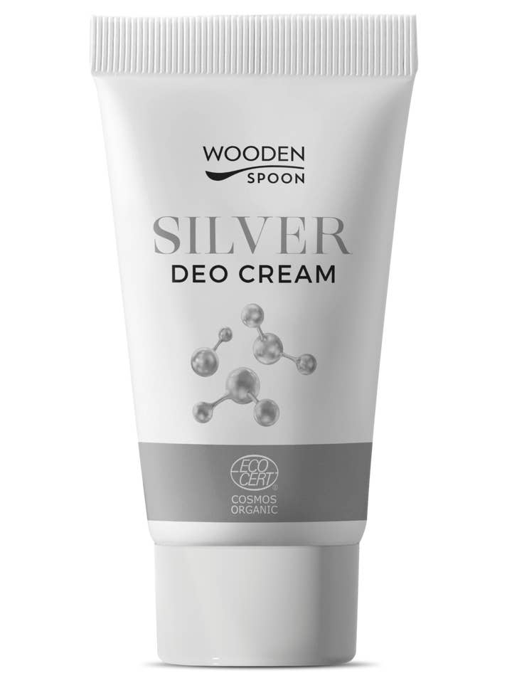 Creme Desodorante Orgânico Certificado com Prata - 40 ml por atacado de Wooden Spoon