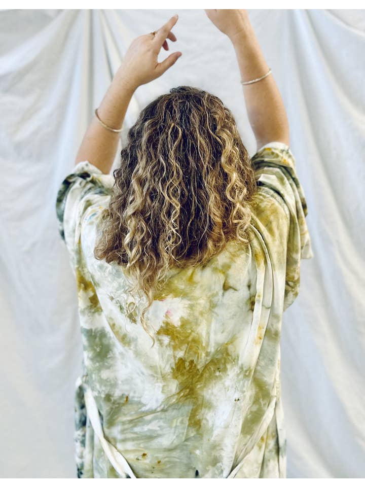 Mira Blackman – Großhandel Bademantel – Damen – Kimono-inspirierter Traum-Morgenmantel8