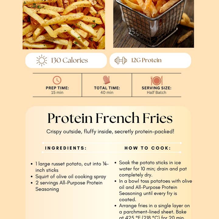 Proteinized – wholesale Dried spice mix – Complete Protein Seasoning Bundle- Variety Pack (12 Servings) & E-Cookbook3