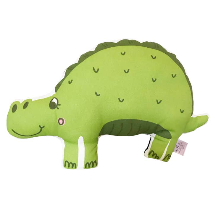 Cojín Stegosaurus verde para venta al por mayor de Nelly's treasures