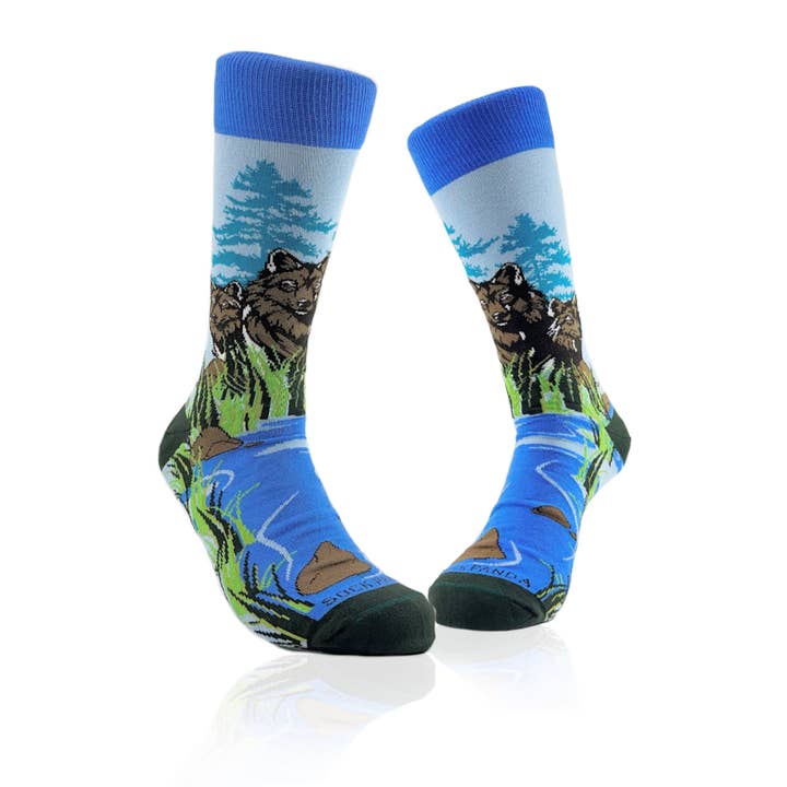 Forest Wolves Socks from the Sock Panda (Adult Large) and other Purchase Wholesale wolldecke deutscher. Free Returns & Net 60 Terms on Faire trending on Faire.