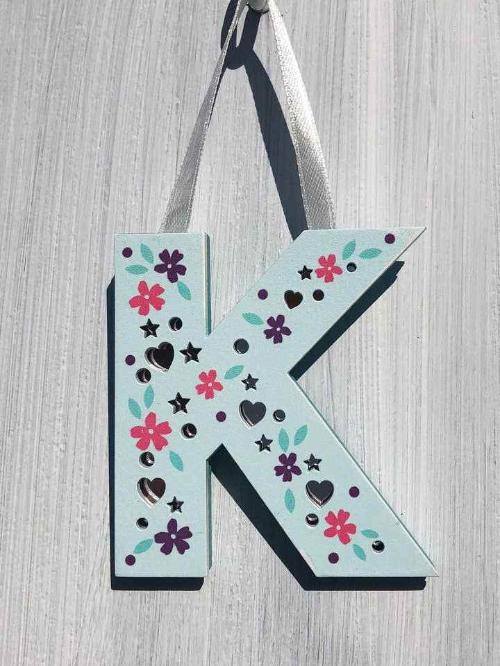 Mtw0511 | K - Little Letter | £1.45 Each Of 2 Pieces) for wholesale by WPL Gifts