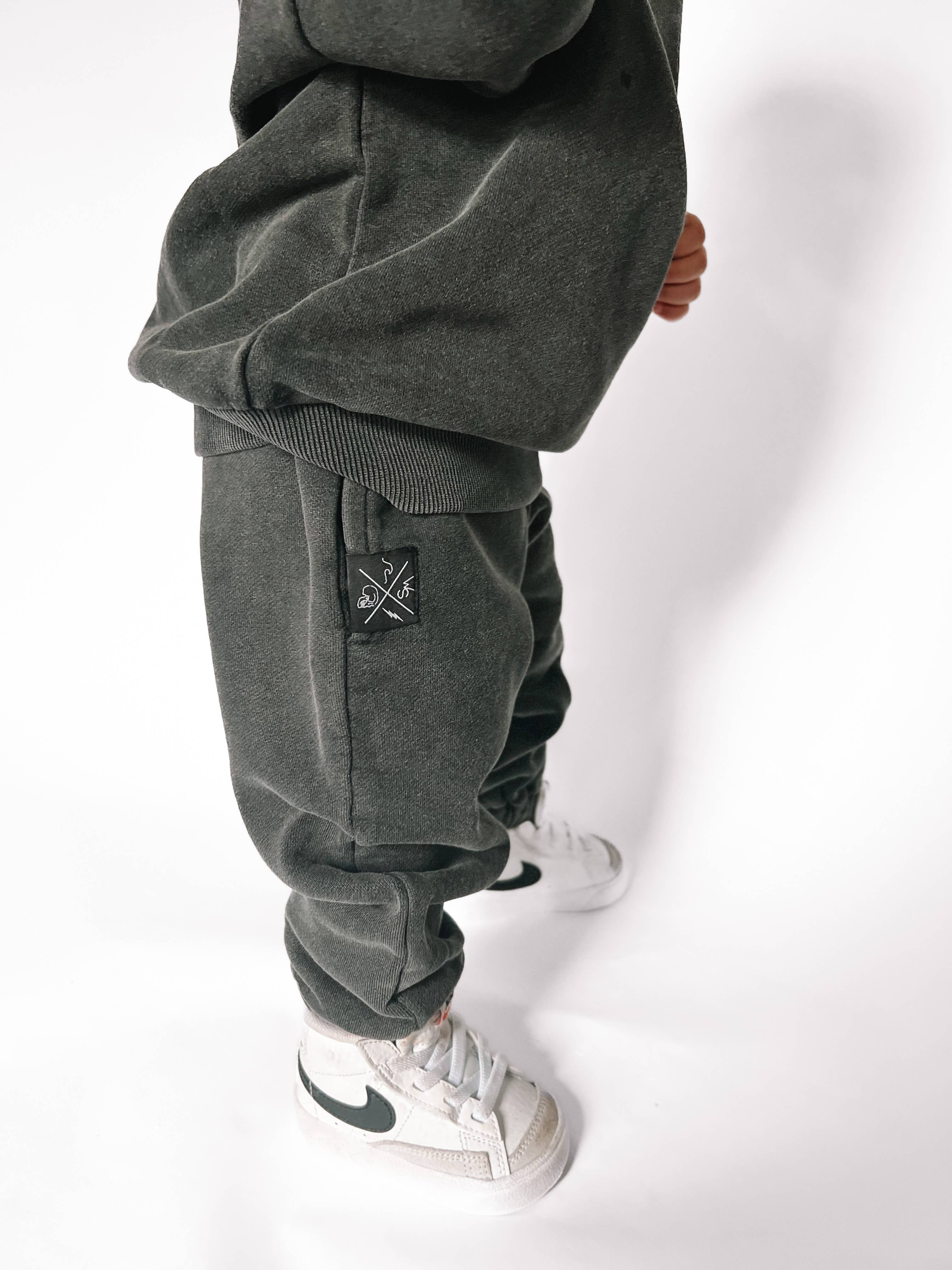 Wild Stone Co - Wholesale Lounge Sweatpants/Joggers - Kids - Stone Washed Joggers6