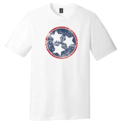 Cotton Mule - Wholesale Screen Printed T-Shirt - Unisex - Tennessee Tristar T-Shirt6