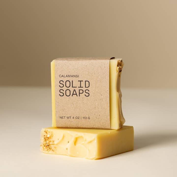 Calamansi (Golden Lime) Soap - Filipino Inspired for wholesale by Solid Soaps