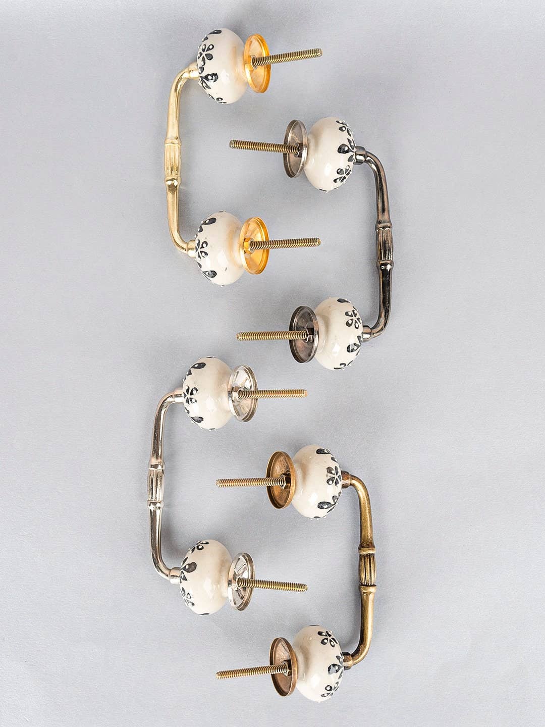 KNOBCO - Wholesale Knob/pull - Black Design Ceramic Kitchen Cabinet Pull, Dresser Pull3