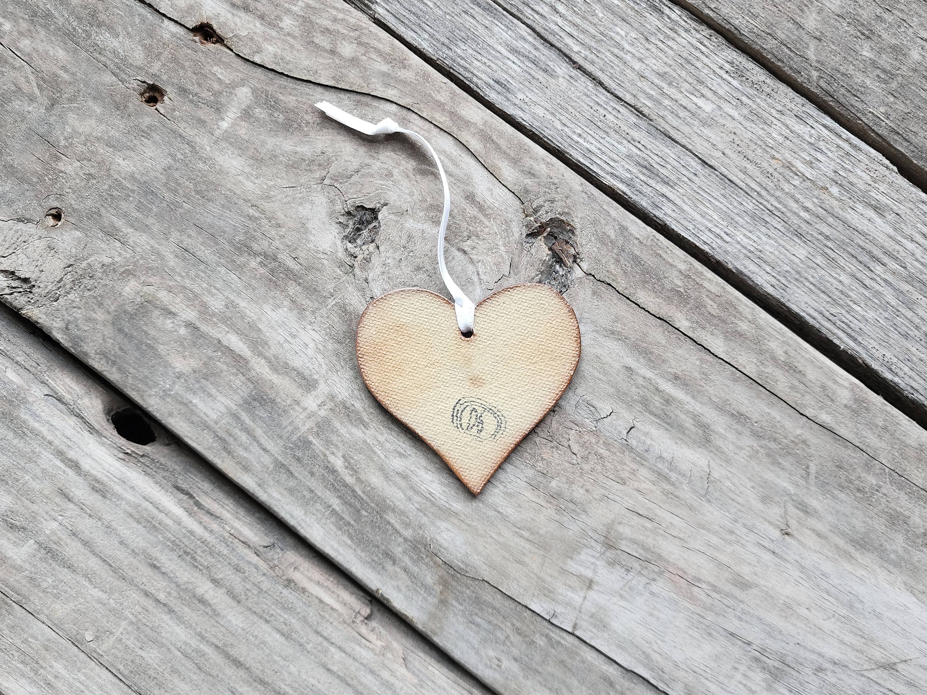 Dock 6 Pottery - Wholesale Ornament - Heart Ornament - Handmade Geode Ornament, Ceramic2