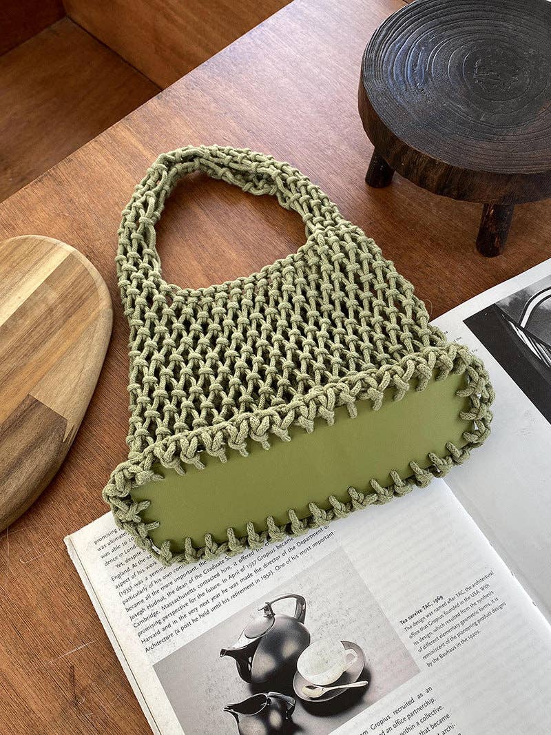 Dipped Shop – Großhandel Tragetasche – Damen – Einfaches einfarbiges Gelb Out DPWB1819