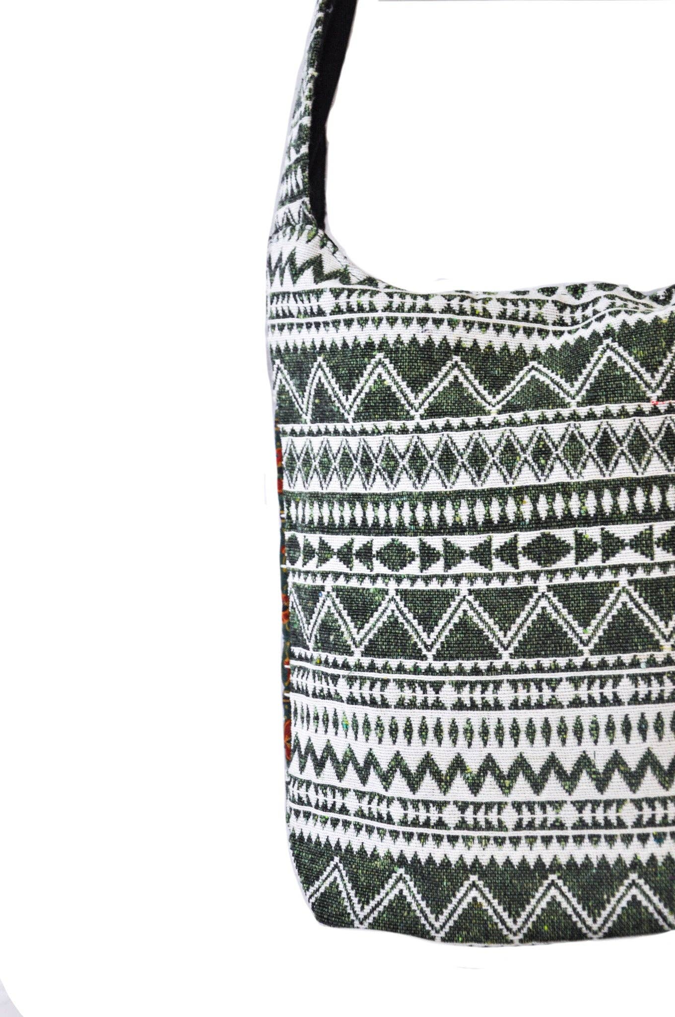 Zumki - Wholesale Crossbody Bag - Women's - Holly Cotton Kantha Stitch Crossbody11