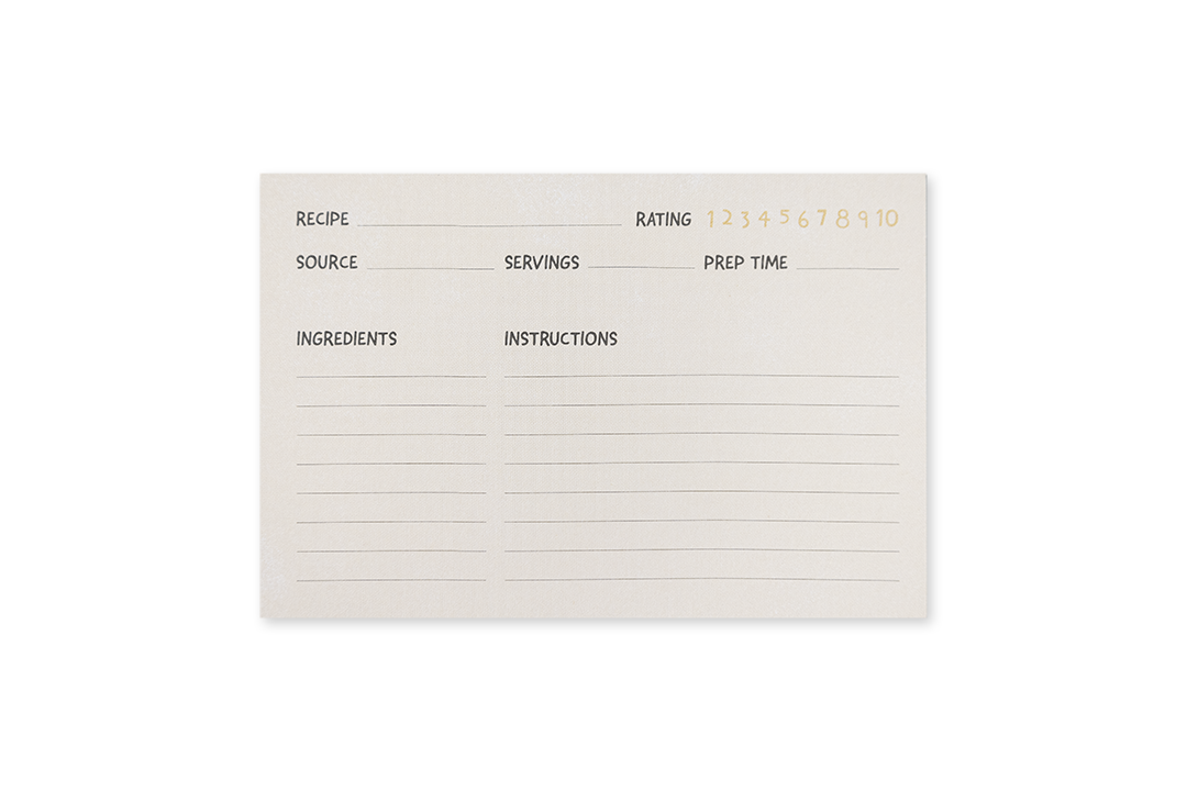 Edicare Editora, Lda. - Wholesale Recipe Card - MY RECIPES - BOX4