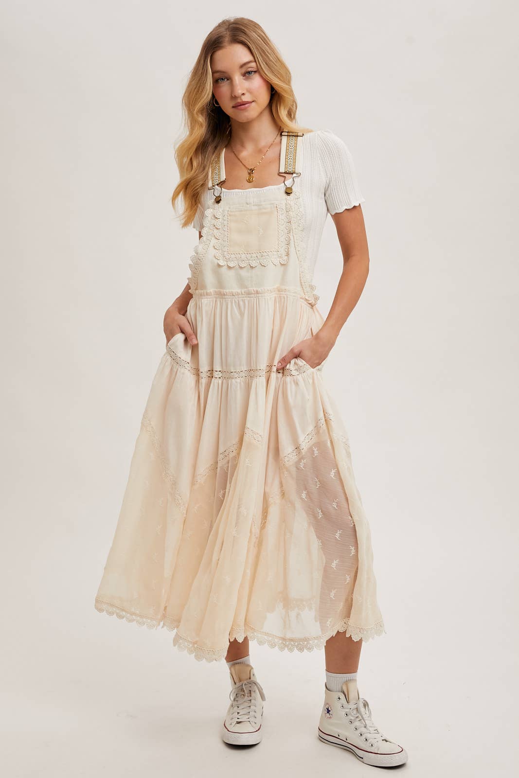 Bluivy - Wholesale Dress - Women's - LACE EMBROIDERED TULLE BIB MAXI DRESS10