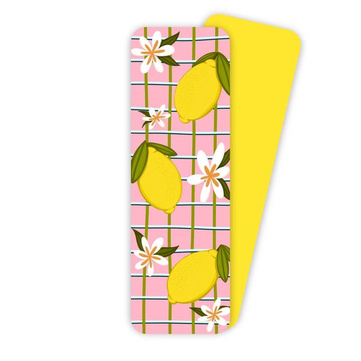 Lemons bookmark for wholesale by MangoIllustrated
