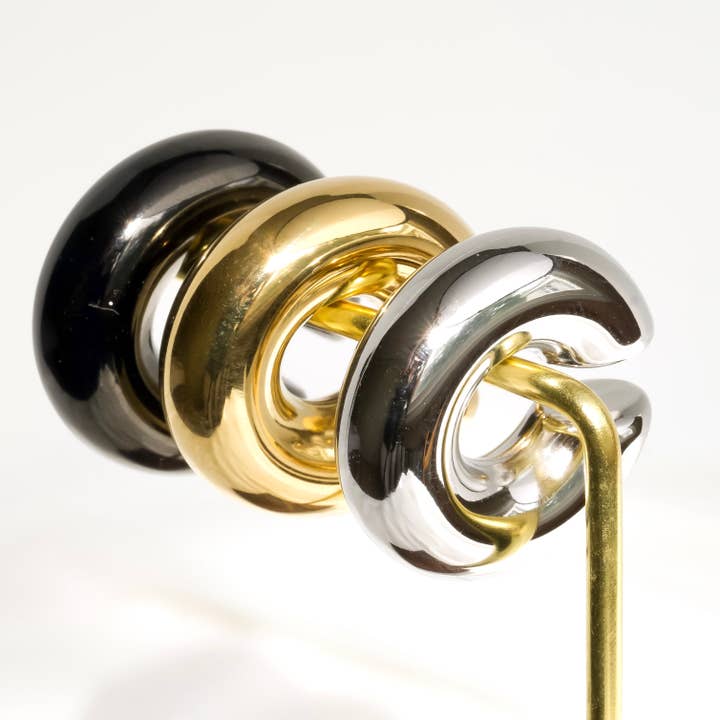 Blueyejewelry - Wholesale Cuff/Wrap Earrings - Oversized Chunky Ear Cuffs - Bold Stainless Steel Ear Cuffs7