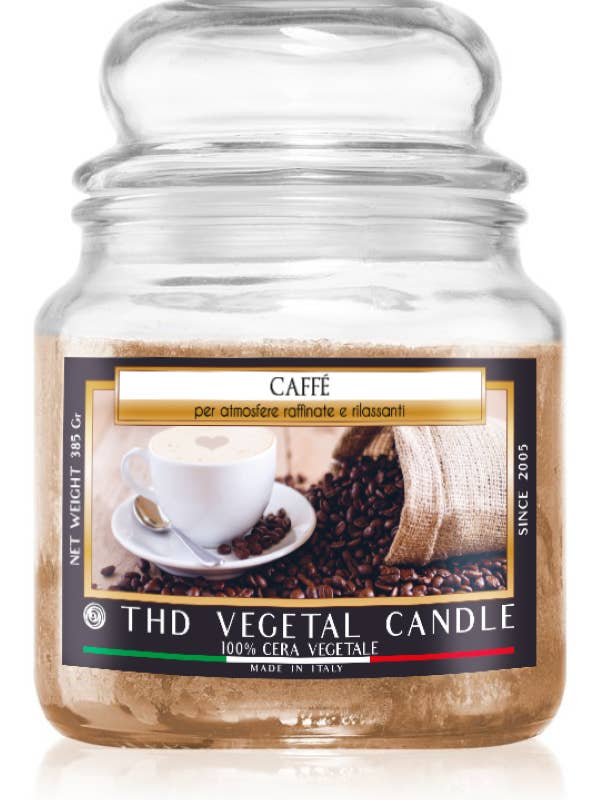 THD Vegetal Ljus 385 gr Kaffe 6/60 för wholesale av Thd Tophouse
