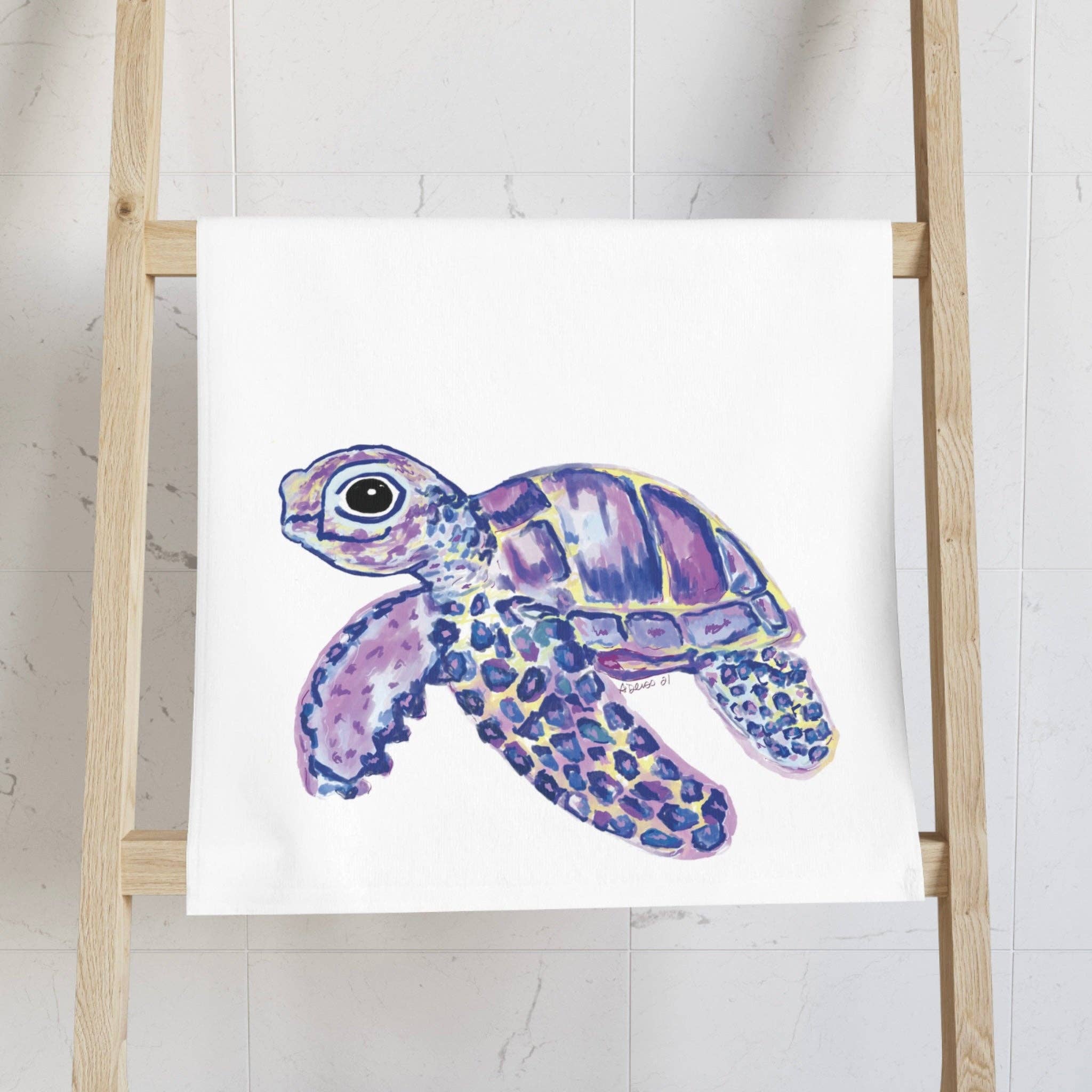 Blue Cava – wholesale Tea towel – “Tilley” Hand Towel (Poly/Cotton)