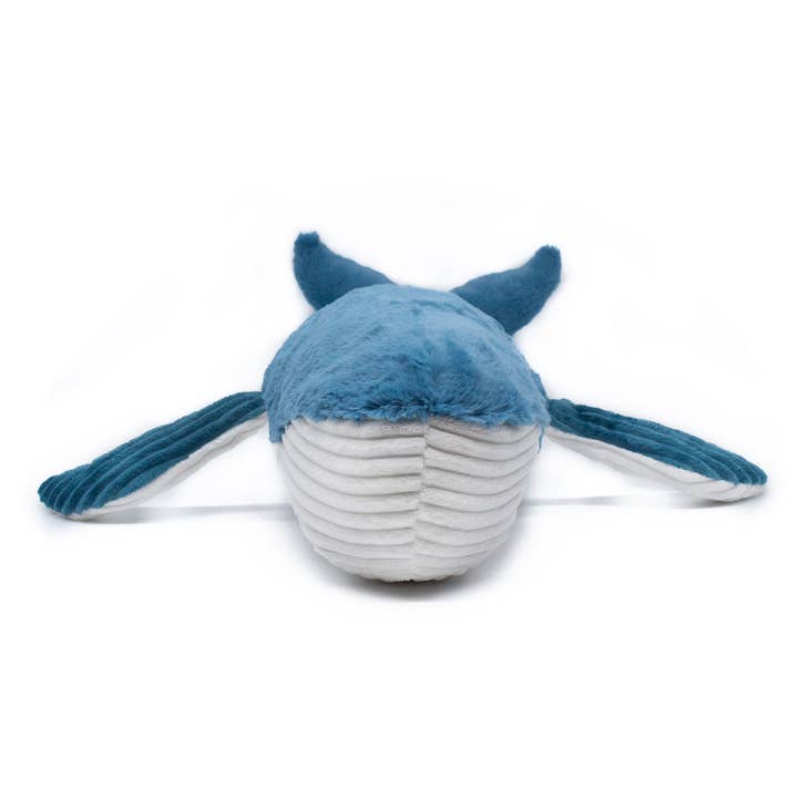 Les Déglingos, France - Wholesale Stuffed/plush toy – Kids & baby - LES PTIPOTOS - 80CM GIANT WHALE MUM & BABY PLUSH BLUE3