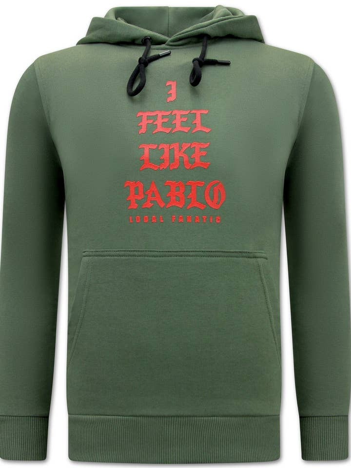 Sweatshirt voor heren - I Feel Like Bablo voor wholesale door Local Fanatic