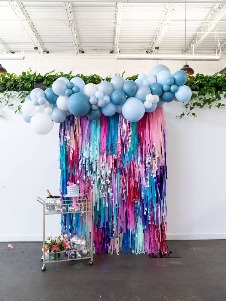 Snäckskalens lugn fransbakgrund för wholesale av Oh My Darling Party Co