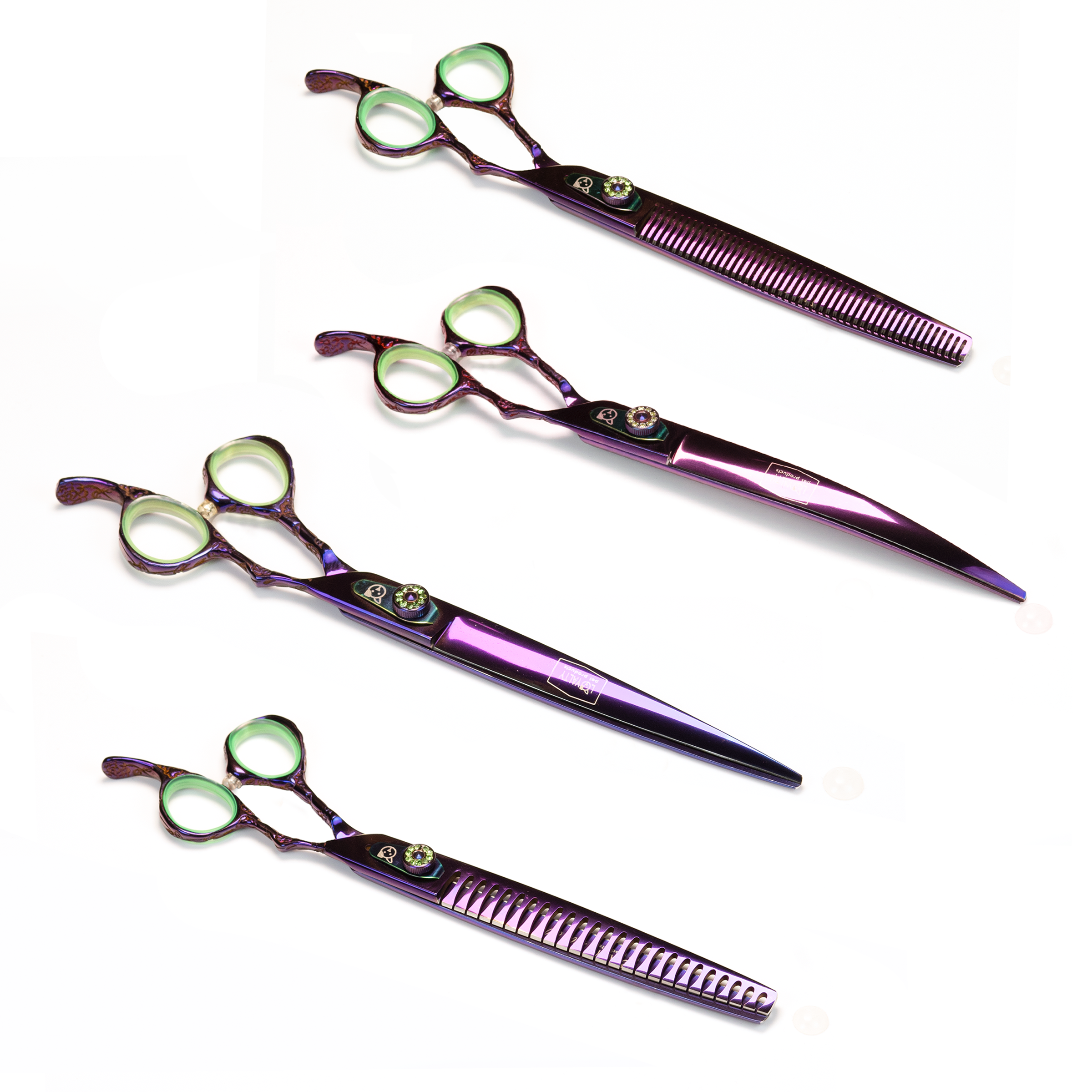 Loyalty Pet Products - Wholesale Hair Scissors - Posion Ivy 8" Shear Set2