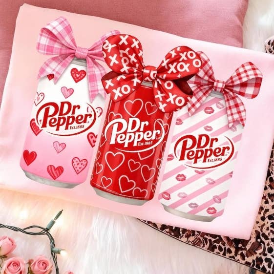 Dr. Pepper con lazos para venta al por mayor de Southern Designs & Home Decor