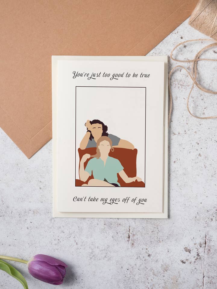 10 Saker jag hatar Om dig Kat och Patrick hälsningskort för wholesale av The Arty Hand