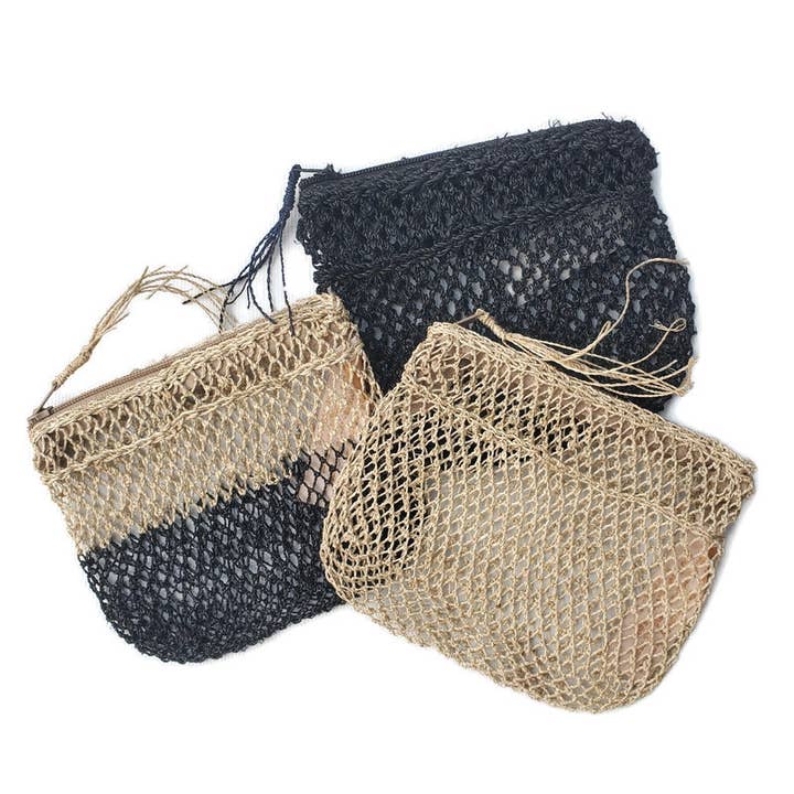 Tonmai Handmade JungleVine® Zipper Clutch Purse for wholesale by JungleVine® Handmade Eco-Friendly Products