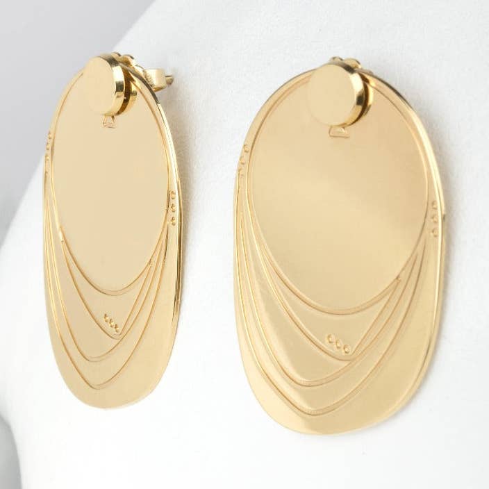 FIRE guldøreringe til Vædderen, Leo, Skytten for engroshandel hos CAMILLE ENRICO